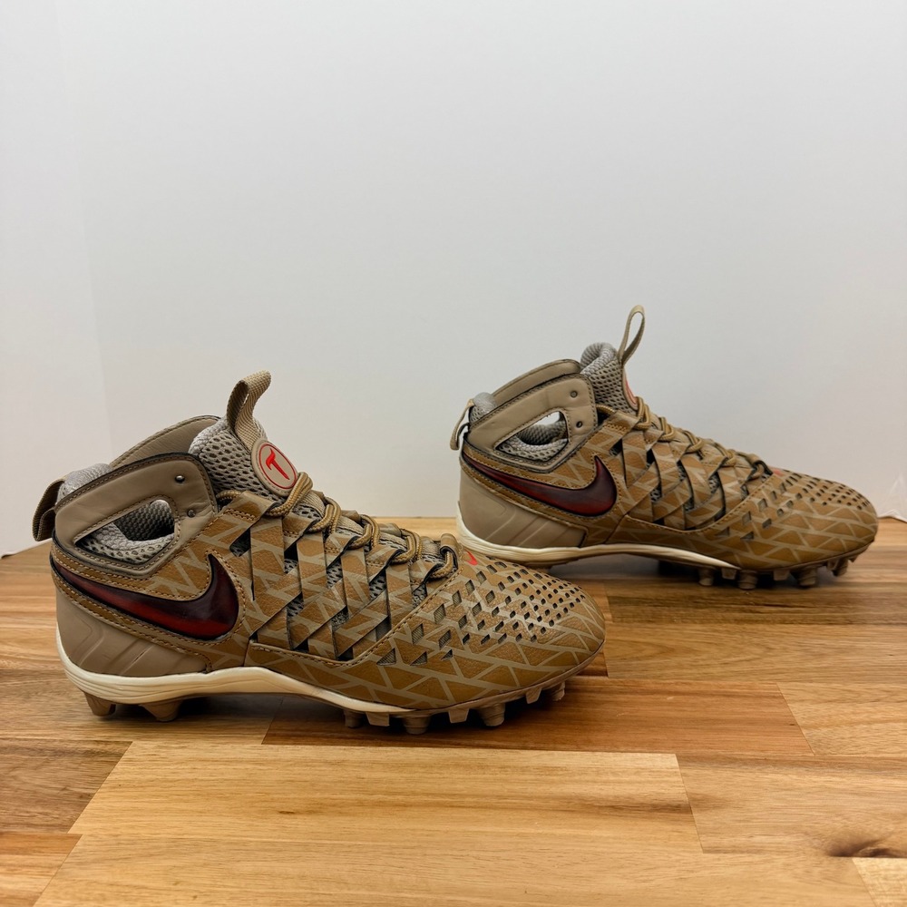 Nike Huarache V LAX Elite Thompson Bros Lacrosse Cleats Sz 7.5 807120 200 - Picture 5 of 8